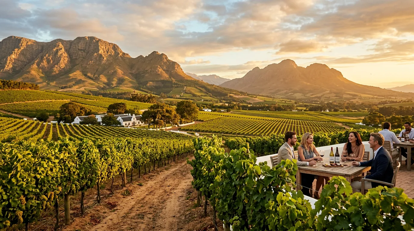 Vin från Sydafrika 2026 — guide till regioner, druvor och bästa vinerna